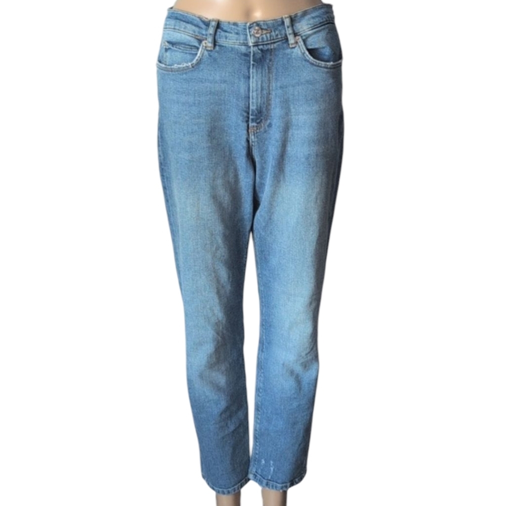 Vero Mode 1987 Straight Ankle Distressed Jeans 28/32